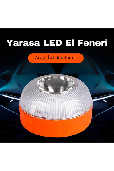 YENİTECH Araba acil durum ikaz lambası araç uyarı lambası su geçirmez araba feneri güvenlik aksesuar lambası