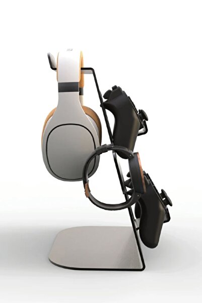 3art Metal Kol Tutucu Joystick Kumanda Standı Xbox / Ps4 /ps5 Uyumlu Metal Kol Kulaklık Saat Standı