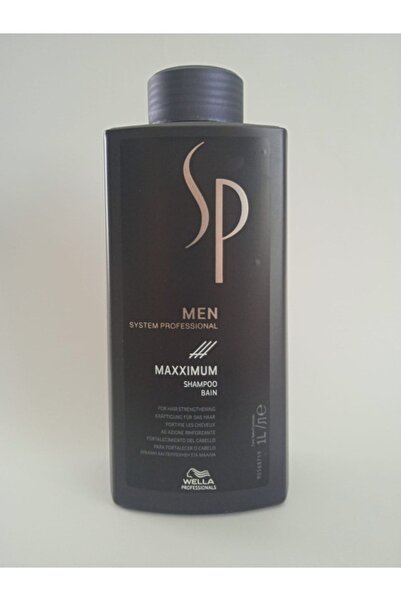 SP Wella Men Maxximum 1000 ml Şampuan - Dökülme Önleme