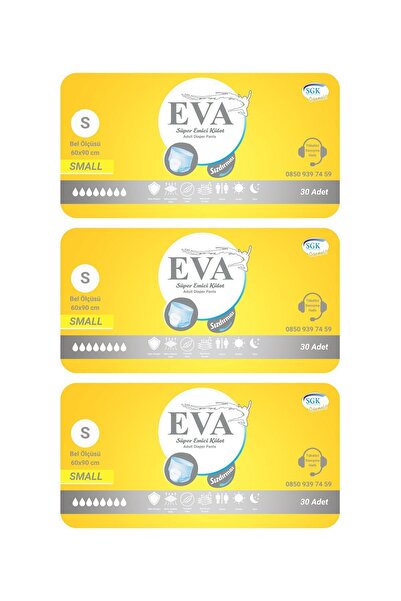 EVA 90 Pieces Small Classic Panties - Women's and Men's Patient Diapers