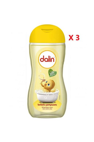 Dalin Baby Shampoo Classic 200 Ml 3 Pieces