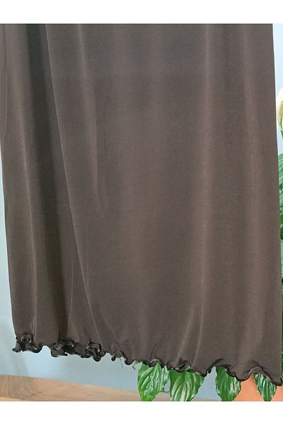 Blotch Premium Lycra Brown Lycra Sandy Jersey Shawl