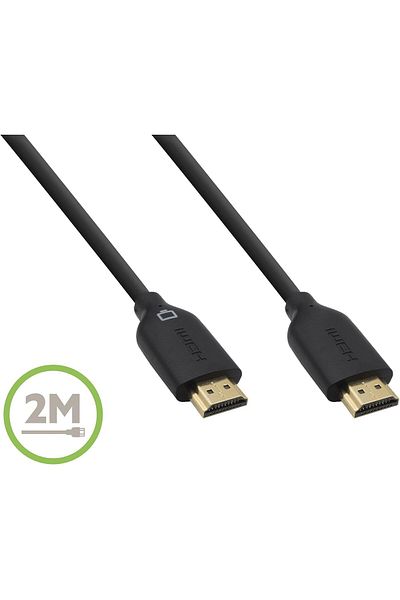 Belkin كابل HDMI عالي السرعة مطلي بالذهب مع إيثرنت 4K