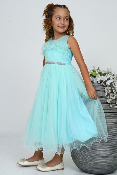 Asortix Evening Dress for Girls