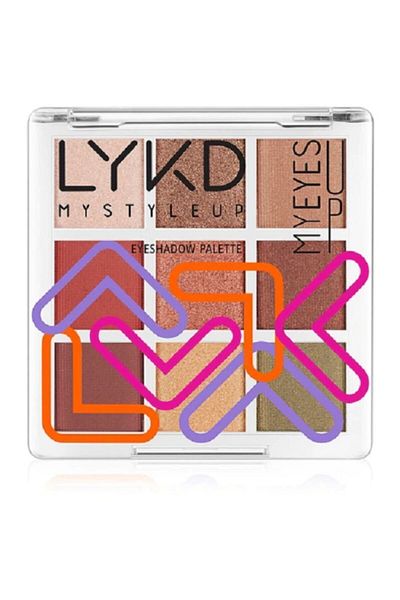 lykd 9-Piece Eyeshadow Palette - 197 Something Spicy Series