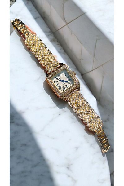 pullmarkt Stone Detailed Women's Wristwatch