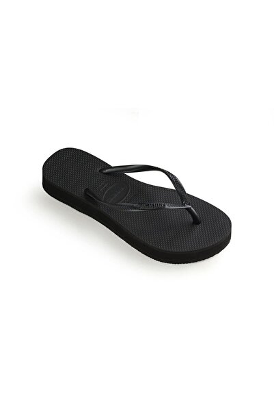 Havaianas Slim Flatform Black Women's Slippers