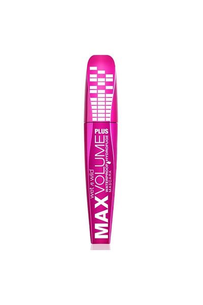 WET N WİLD Max Volume Plus Waterproof Mascara Amp'd Black