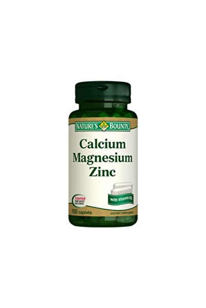 Nature's Bounty Calcium Magnesium Zinc 100 Couplets
