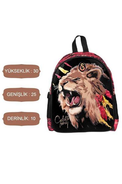 Galatasaray Rucsac de școală cu licență Lions cu două compartimente și curea reglabilă