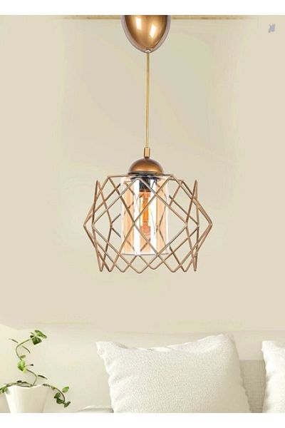 retro home design Roza Antique Pendant Lamp Living Room Hallway Kitchen Pendant Lamp Chandelier