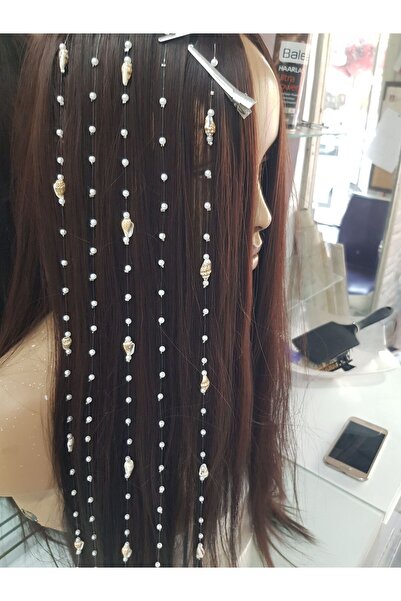 fantaisiesaçmerkezi 3 τεμάχια αξεσουάρ μαλλιών από κοχύλια θάλασσας