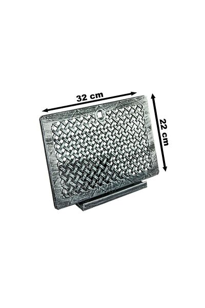 Derman Desktop Rahle Practical Rahle Βιβλιοθήκη Θήκη Tablet Antique Silver