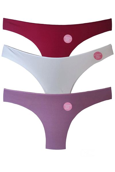Miss Blue Moon Set de 3 brazilian fără sudură tăiat cu laser - 2350