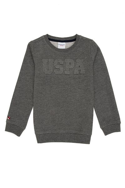 U.S. Polo Assn. Сив суичър за момче