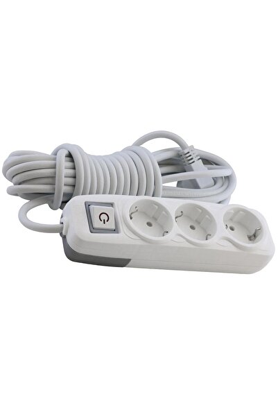 MH MiniHediye مقبس مجموعة مؤرض سلكي مكون من 3 قطع 5 أمتار