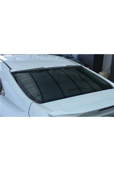 OLED GARAJ Fc5 2016-2021 I?çin Uyumlu Cam Üstü Yay Spoiler Beyaz Renk