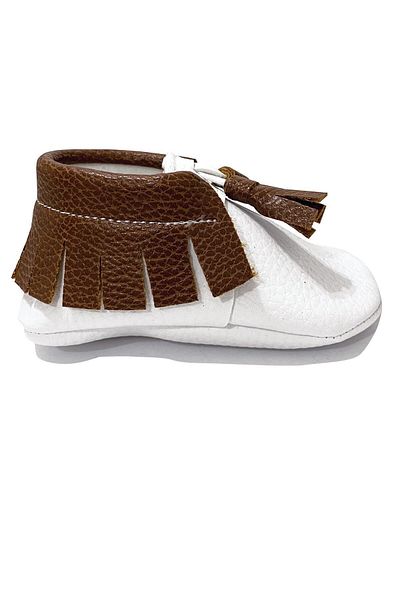 Meduza Baby Baby Moccasin Tan Tasseled