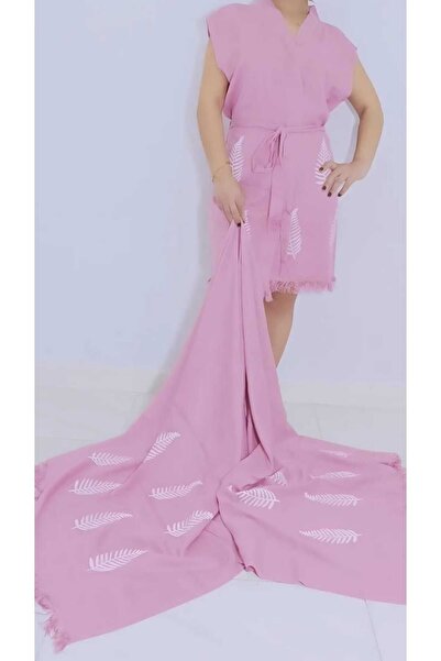 Nevin Acar Σετ 2 Φύλλων με μοτίβο Kimona Peshtemal - Μπουρνούζι παραλίας και