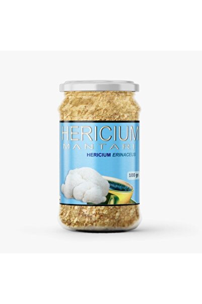 Agroma Hericium Aslan Yelesi Mantarı Kuru - Öğütülmüş 100 gr (CAM KAVANOZ)