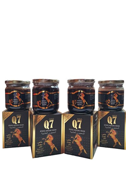 GOLD Q7 240gr 4 Adet Bitkisel Macun 24 saat etkili performans epimedium macun.