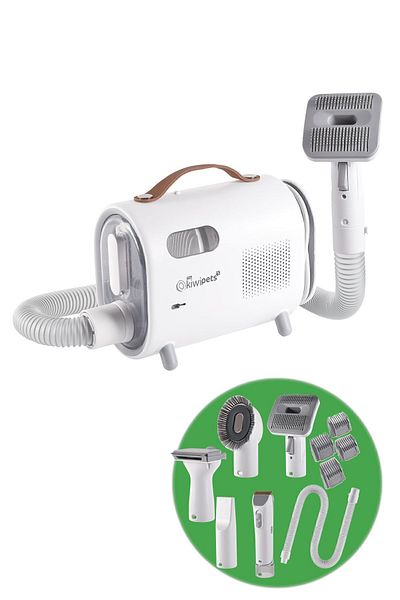 Kiwi Kiwipets Pet Grooming Set Cat and Dog Shaver - Drying and Vacuum Combing Set