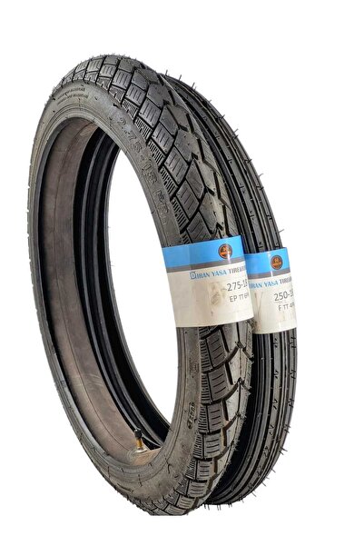 IRAN YASA TIRE&RUBBER 275-18 TT / 250-18 TT CG Motosiklet Lastiği Ön Arka Tak...