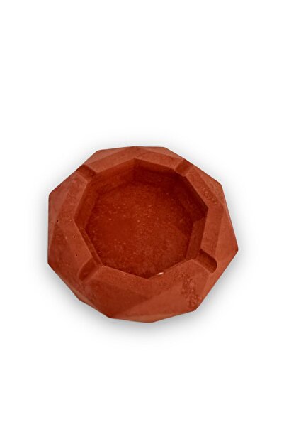 betonmall Δίσκος στάχτης από τερακότα με γεωμετρικό σχέδιο