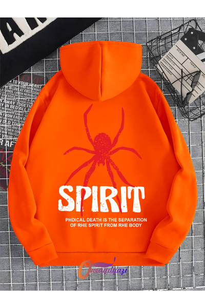 oneagılyazı Unisex velika majica sa kapuljačom i printom