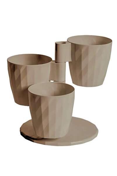 KıtayGroup Dönence Saksı Mocha