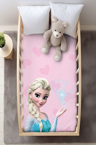 dekomingo طقم غطاء لحاف سرير أطفال بناتي وردي مقاس 100x150 (بدون ملاءات)