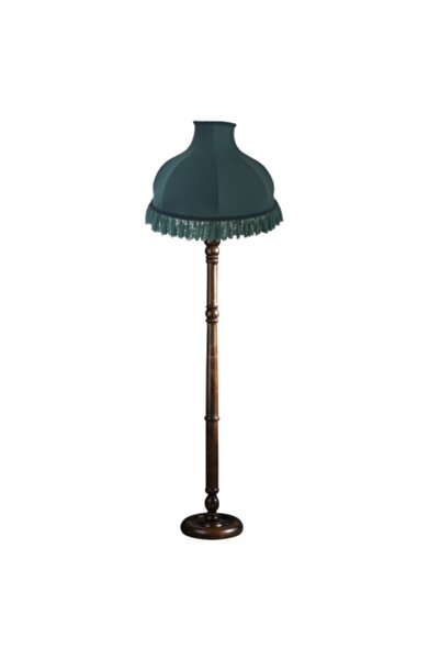 Ağaç Ustası Torna Bacak Tripod Lambader Abajur Avize Aydınlatma Ahşap Ceviz A...