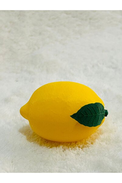 Aly Yapay Limon Meyvesi.Mat,Doğal Ve Kaliteli.Özel Kaplama Mat ve Gerçek Limon Hissi.Yapraklı Tasarım.