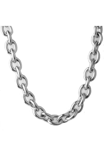 Touz Moda Thick Necklace - Steel Twisted