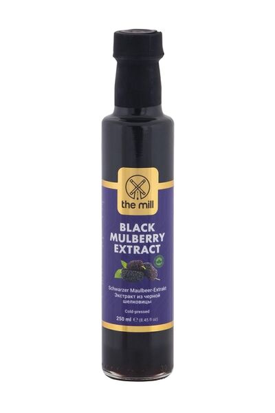 The Mill Karadut Özü 250 ml - Soğuk Sıkım - Şeker İlavesiz - Doğal - Lezzetli