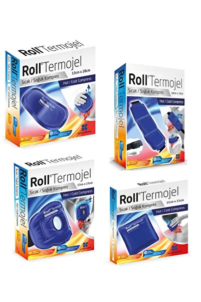 Genel Markalar Termojel Sıcak Soğuk Kompres Seti 4 Farklı Ürün