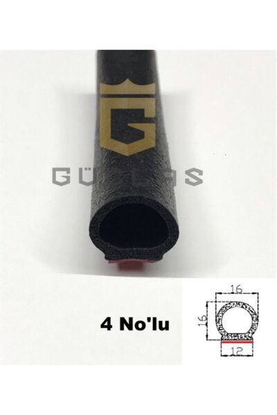 Güçlas Bantlı D Fitil- Bantlı Kapı Fitili - 4 Nolu Fitil