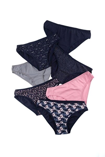 Nicoletta Chiloți Mixcolor pentru damă, pachet de 7 Lycra