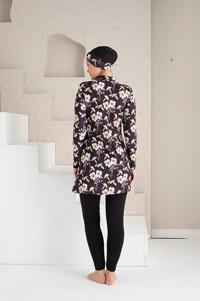 DONEX 1227 Πλήρως καλυμμένο μαγιό Lycra Hijab