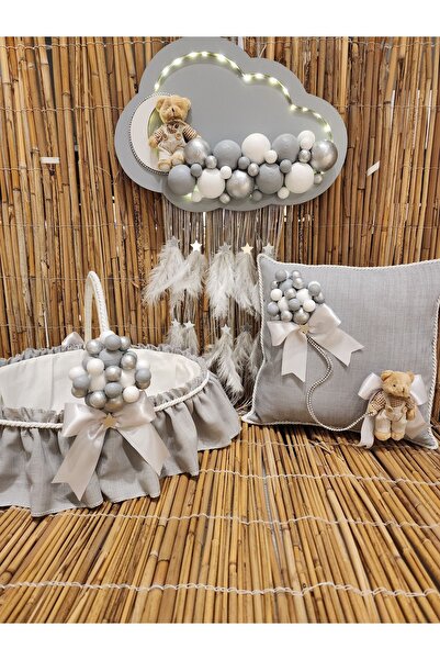 HD Different Kapı Süsü + Yastık + Sepet Komple Set