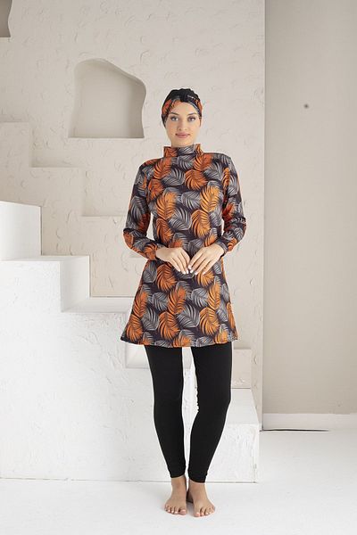 DONEX Μαγιό VEİLLE Full Covered Lycra Hijab με επένδυση