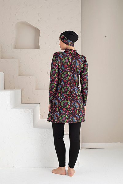 DONEX 1221 Πλήρως καλυμμένο μαγιό Lycra Hijab