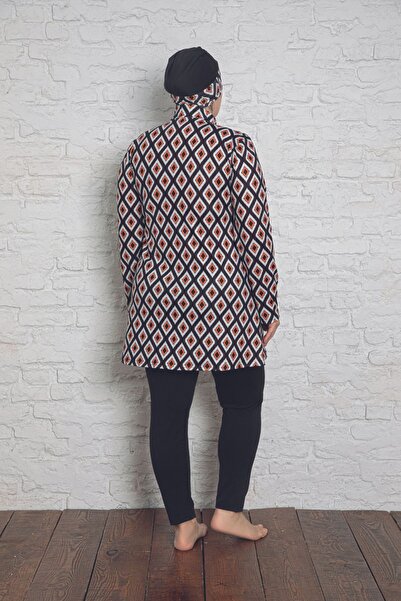 DONEX DNX1245 Large Size Full Covered Padded Lycra Hijab Swimsuit