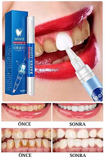 qualityworld Diş Beyazlatma Jeli 3ml Kalemi Tooth Eraser White Pencil Taşınab...