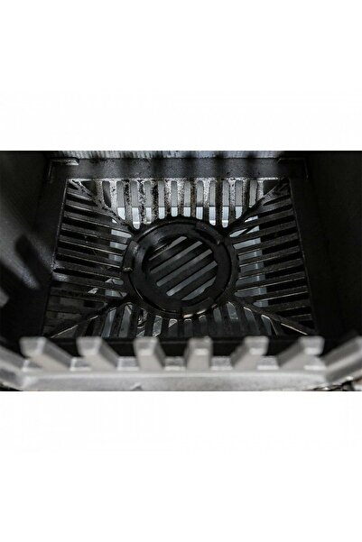 Süsler Kömürlü Camlı Uyuyan Döküm Kuzine Fırınlı Şömine Soba