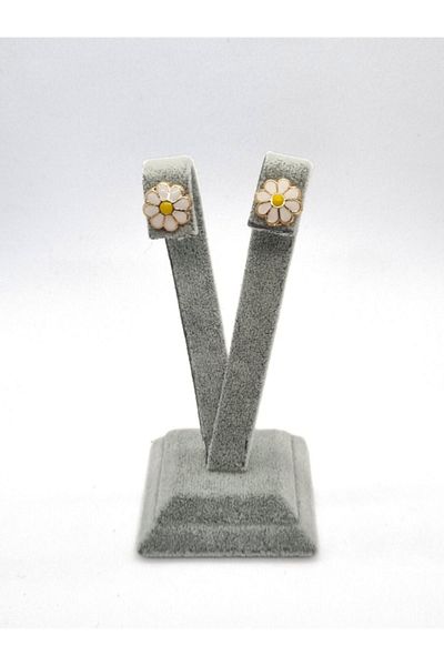 JEWELRY Gold Colored Daisy Earrings - Women and Children