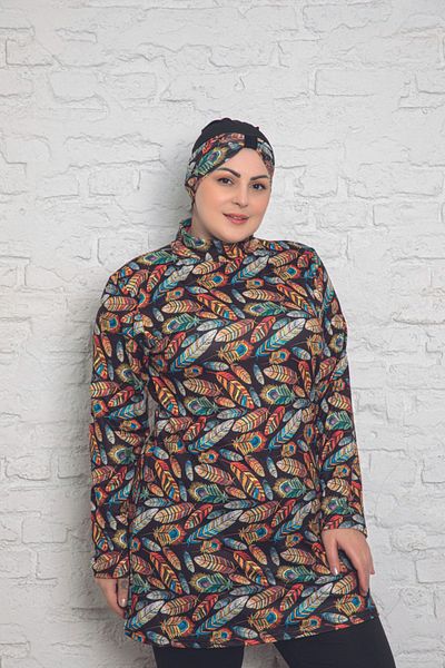 DONEX Dnx1252 Μαγιό Hijab Lycra με Πλήρως Κάλυμμα