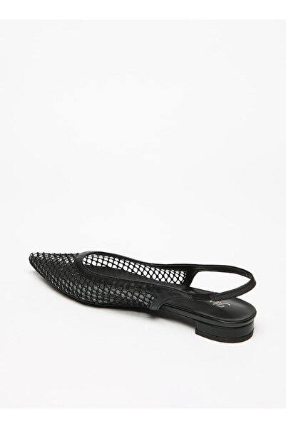 Flora Bella by Shoexpress Embellished Pointed Toe Ballerina Shoes with Slingback Closure