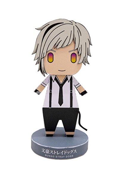 ZNC Atsushi Nakajima - Bungou Stray Dogs - Kesime Hazır Kağıt Maket, Çocuklar ve Yetişkinler İçin Uygun