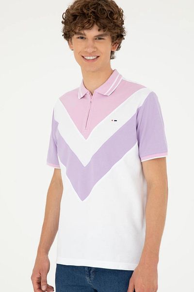 U.S. Polo Assn. Men's Lilac DMLS T-Shirt - G081SZ011.000. 1825432